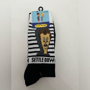 Beavis and Butt-head Socks 2 Pair
